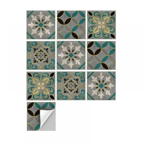 Details about 10Pcs Waterproof Wall Stickers Floor Sticker Tile Decal Kitchen for Bathroom Details about 10Pcs Waterproof Wall Stickers Floor Sticker Tile Decal Kitchen for Bathroom